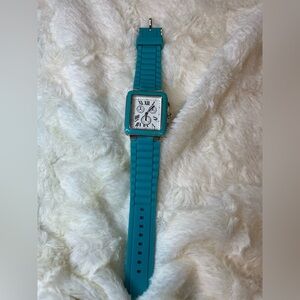 Mspci turquoise jelly silicone watch